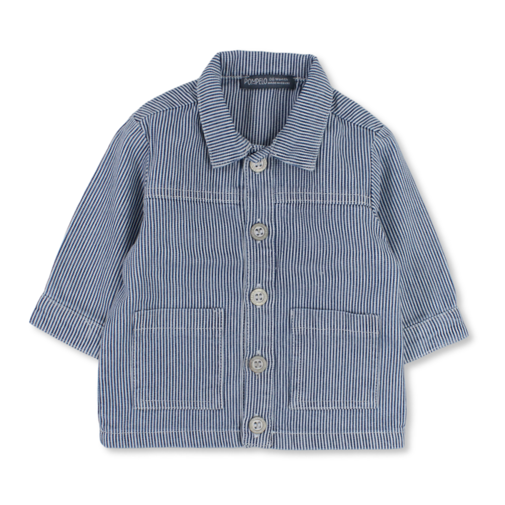 Baby Boys Cotton Jacket – Jeans