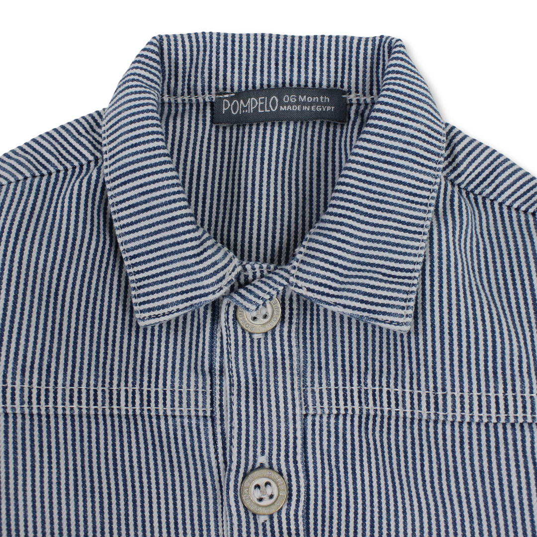 Baby Boys Cotton Jacket – Jeans