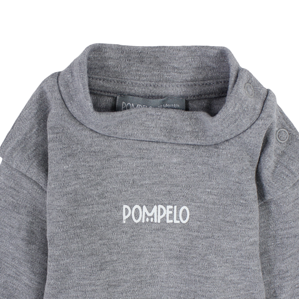 Unisex Baby Cotton Half-Collar Undershirt