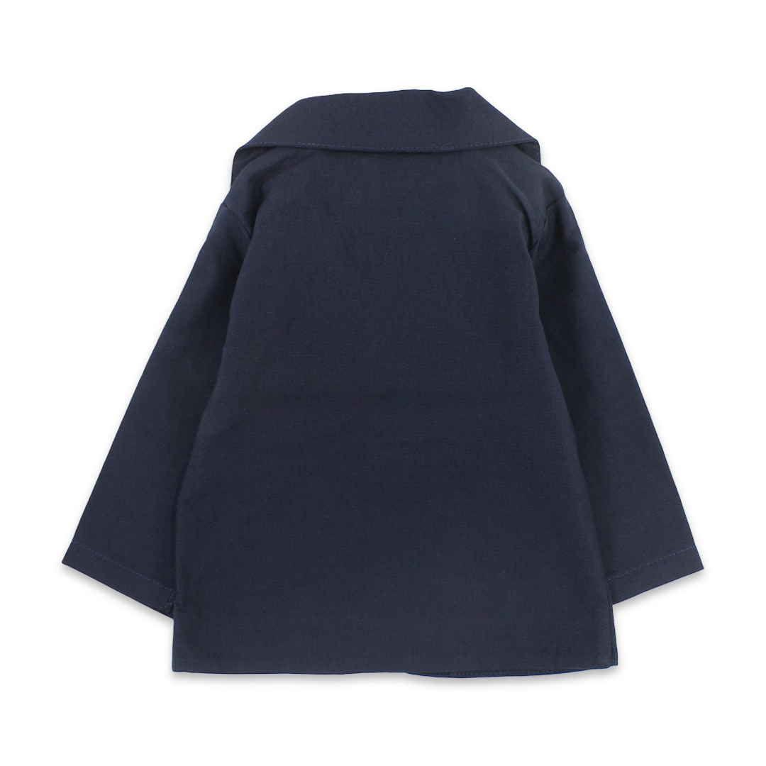 Baby Boys Cotton Jacket – Navy