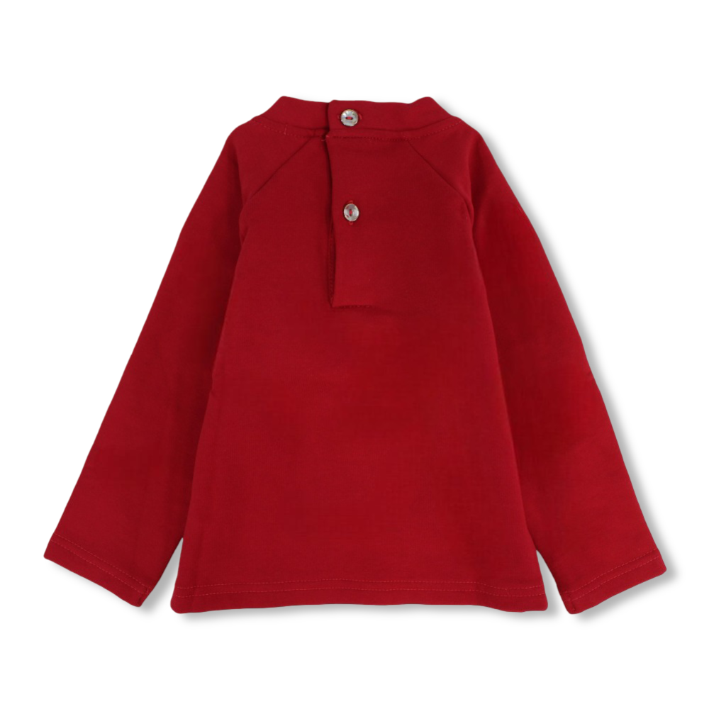 Girls Cotton T-Shirt - Heart-Shaped Balloons Design