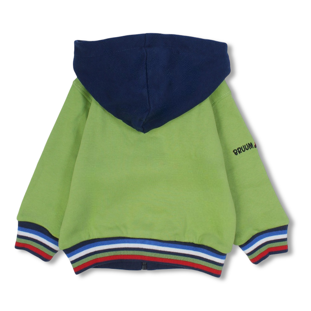 Baby Boys Cotton Hoodie – Gas Pump Design