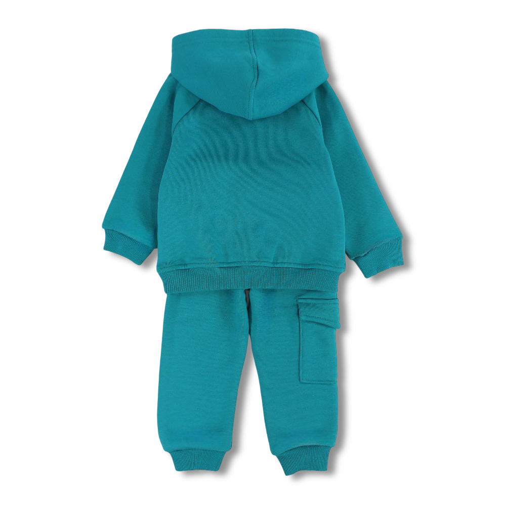 Boys Cotton 2-Piece Outfit Set - Cute Print