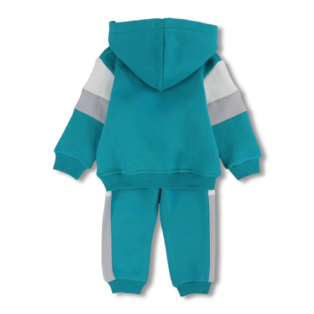Boys Cotton 2-Piece Outfit Set –“Smiley Boys” Design