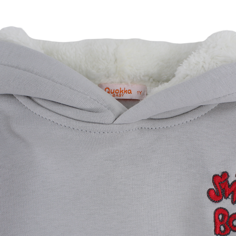 Boys Cotton Hoodie – “Smiley Boys” Design
