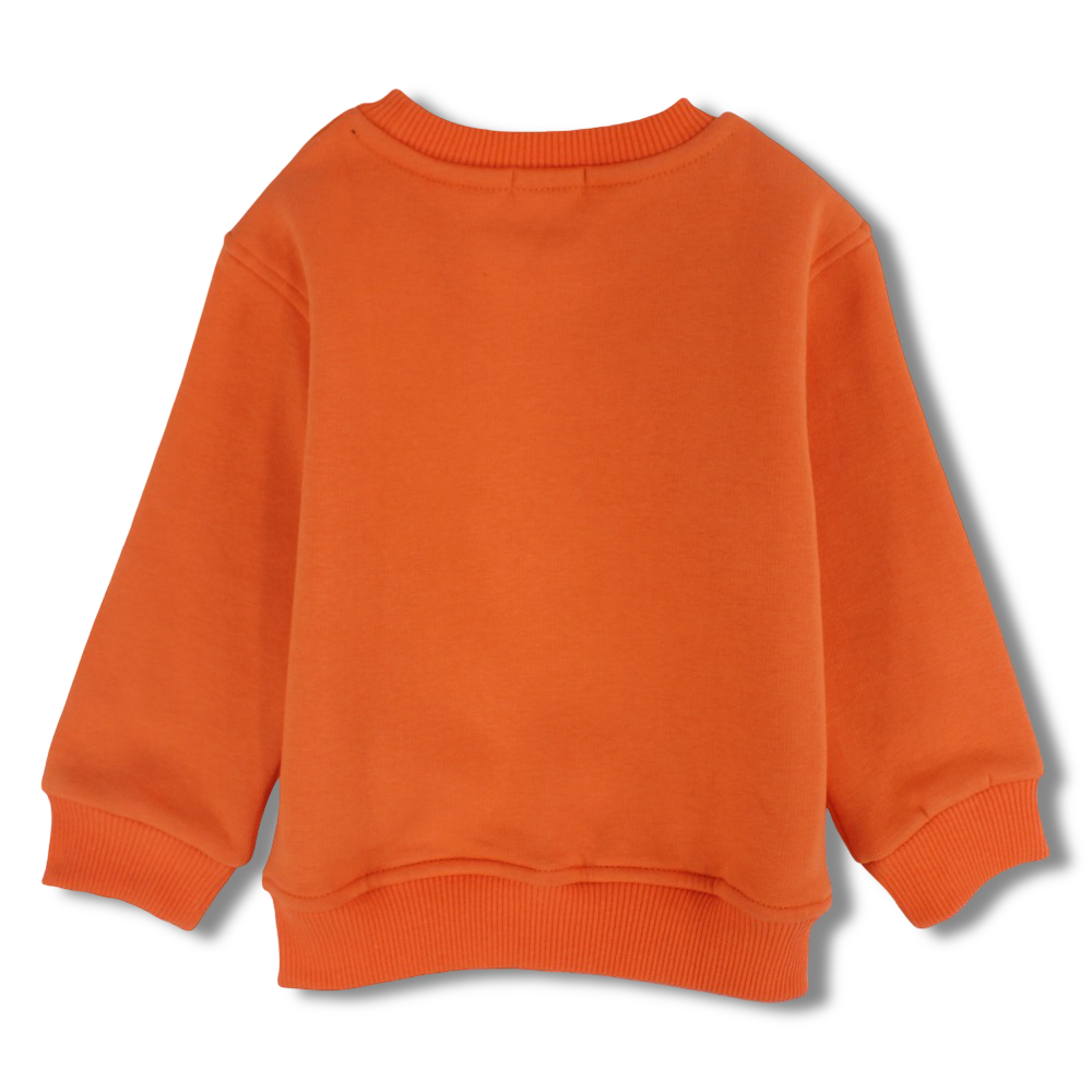 Boys Cotton Sweatshirt – Backpack Print