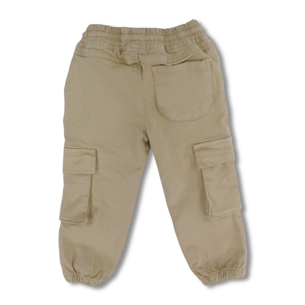 Boys Gabardine Cargo Pants