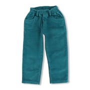 Boys Velvet Pants – Turquoise