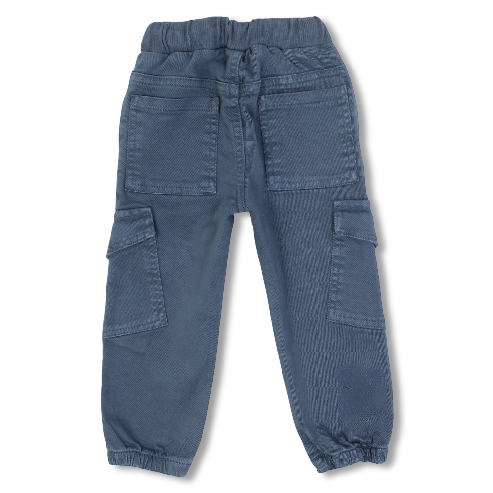 Boys Gabardine Cargo Pants