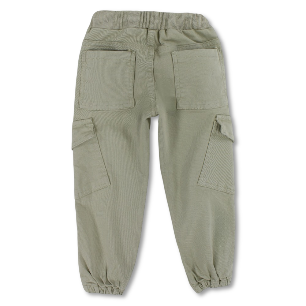 Boys Gabardine Cargo Pants