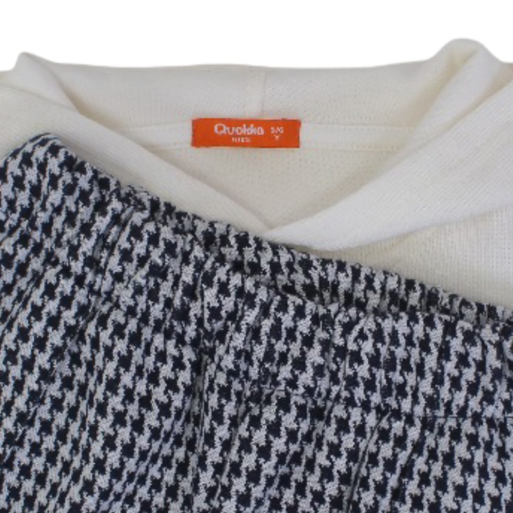 Girls Cotton Hooded 2-Piece Outfit Set - "The Trend Setter" Embroidery