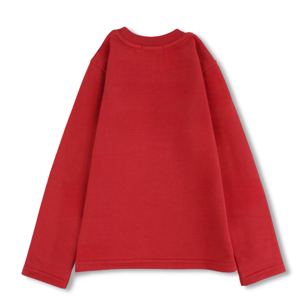 Girls Cotton Sweatshirt - Cute Girly Print