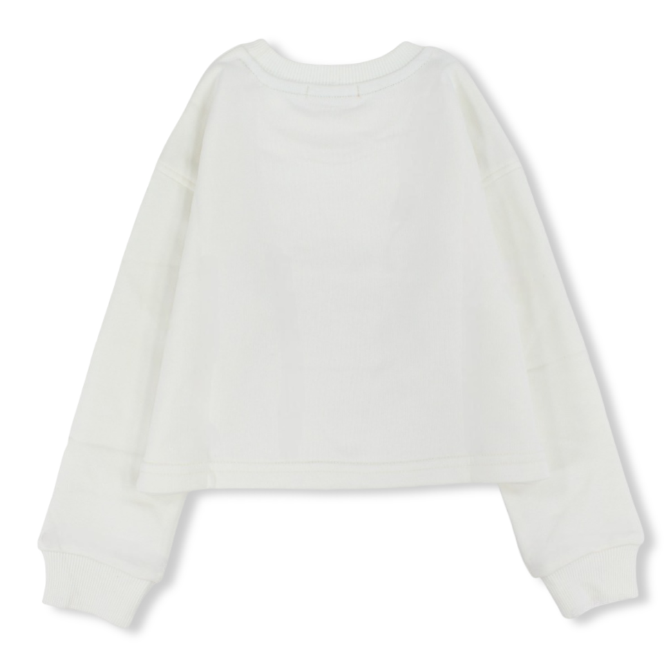 Girls Cotton Blouse – Off-White