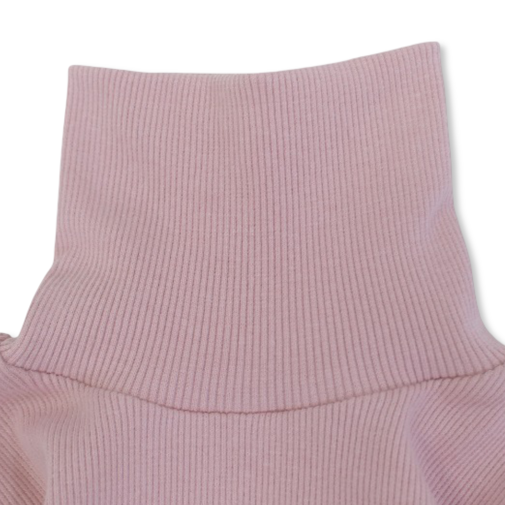 Girls Cotton High Collar Undershirt – Salmon