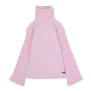 Girls Cotton High Collar Undershirt – Pink