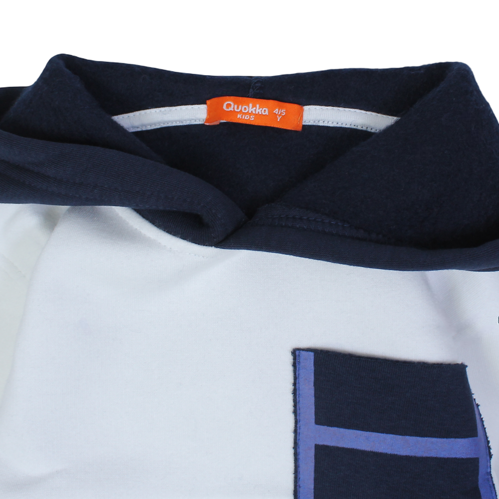 Boys Cotton Two-Piece Outfit Set - Navy