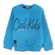 Boys Cotton Sweatshirt - "Cool Kids" Design