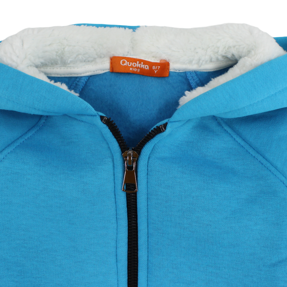 Boys Cotton Zip-Up Hoodie - Soft Inner Lining