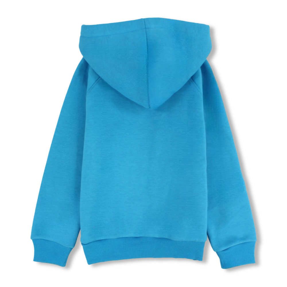 Boys Cotton Zip-Up Hoodie - Soft Inner Lining