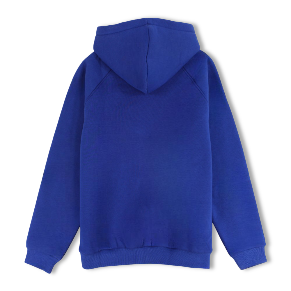Boys Cotton Zip-Up Hoodie - Soft Inner Lining