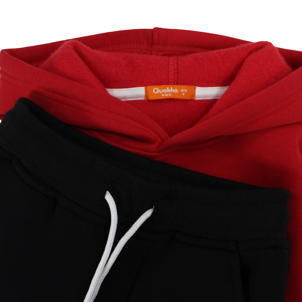 Boys Cotton Hooded 2-Piece Outfit Set – “Clutch Mode” Print