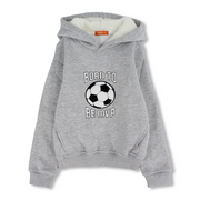 Boys Cotton Hoodie – “Born to Be Mvp” Print