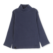 Boys Cotton High Collar Undershirt – Grey