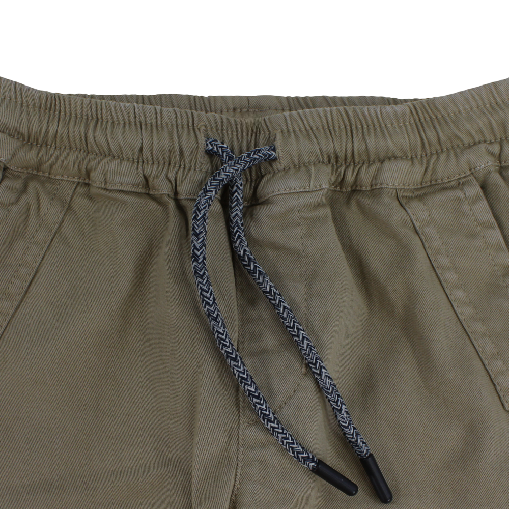 Boys Gabardine Cargo Pants – Beige