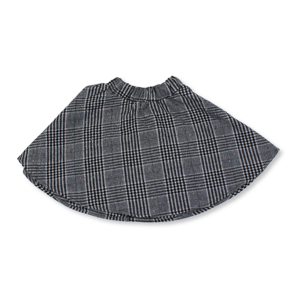 Girls Polyester Skirt – Grey