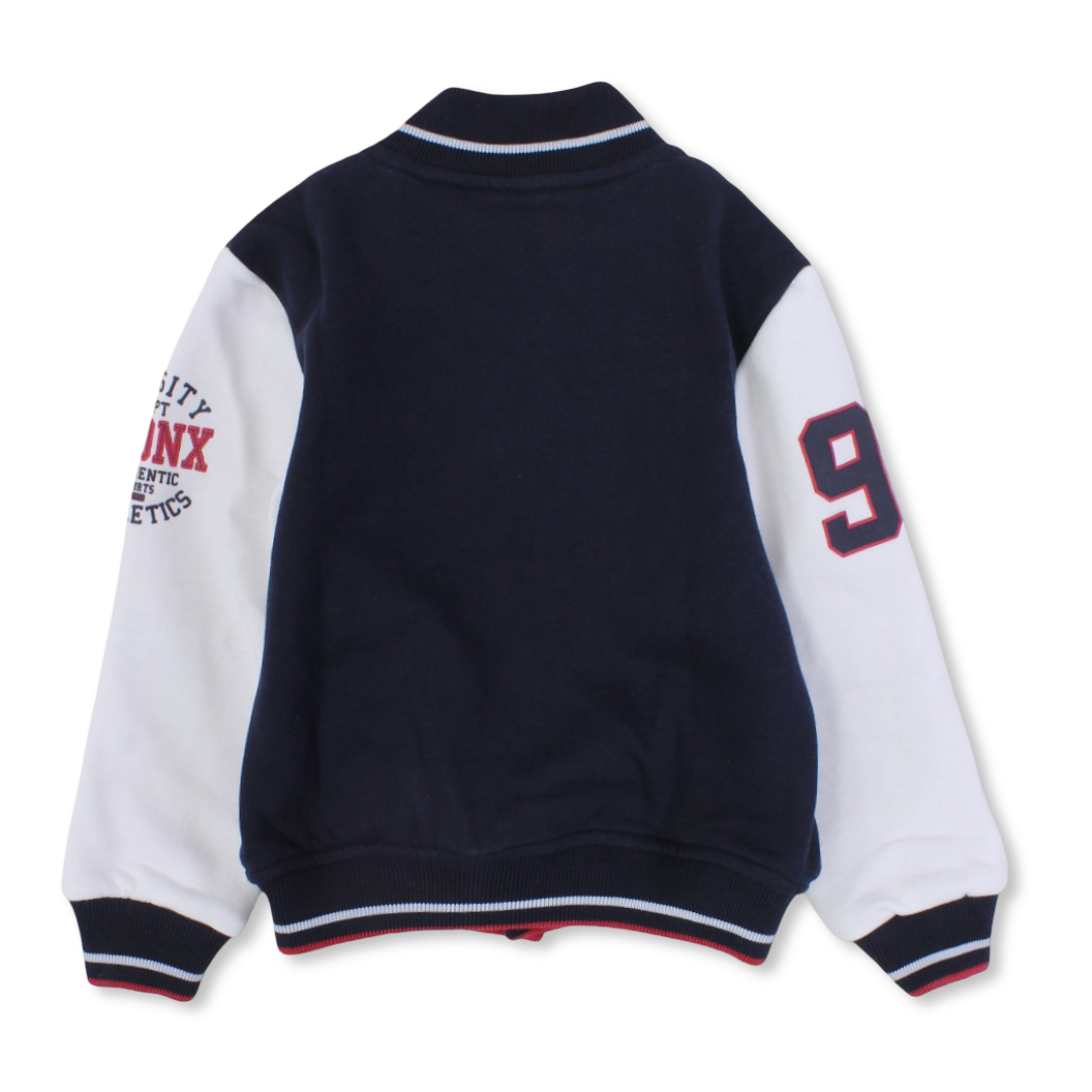 Boys Cotton Jacket – Navy