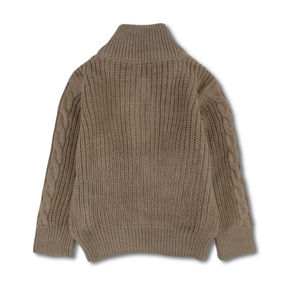 Boys Wool Pullover – Beige