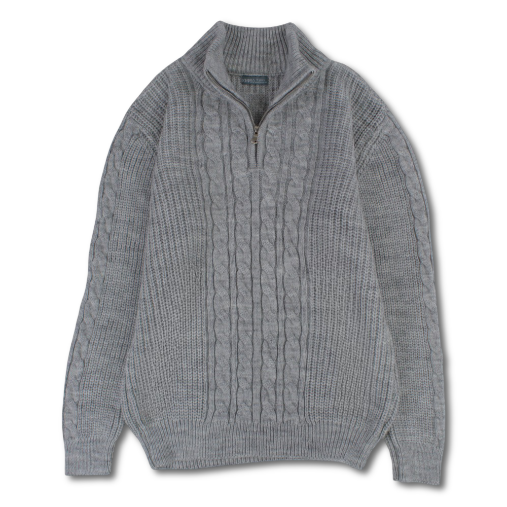 Boys Wool Pullover – Grey