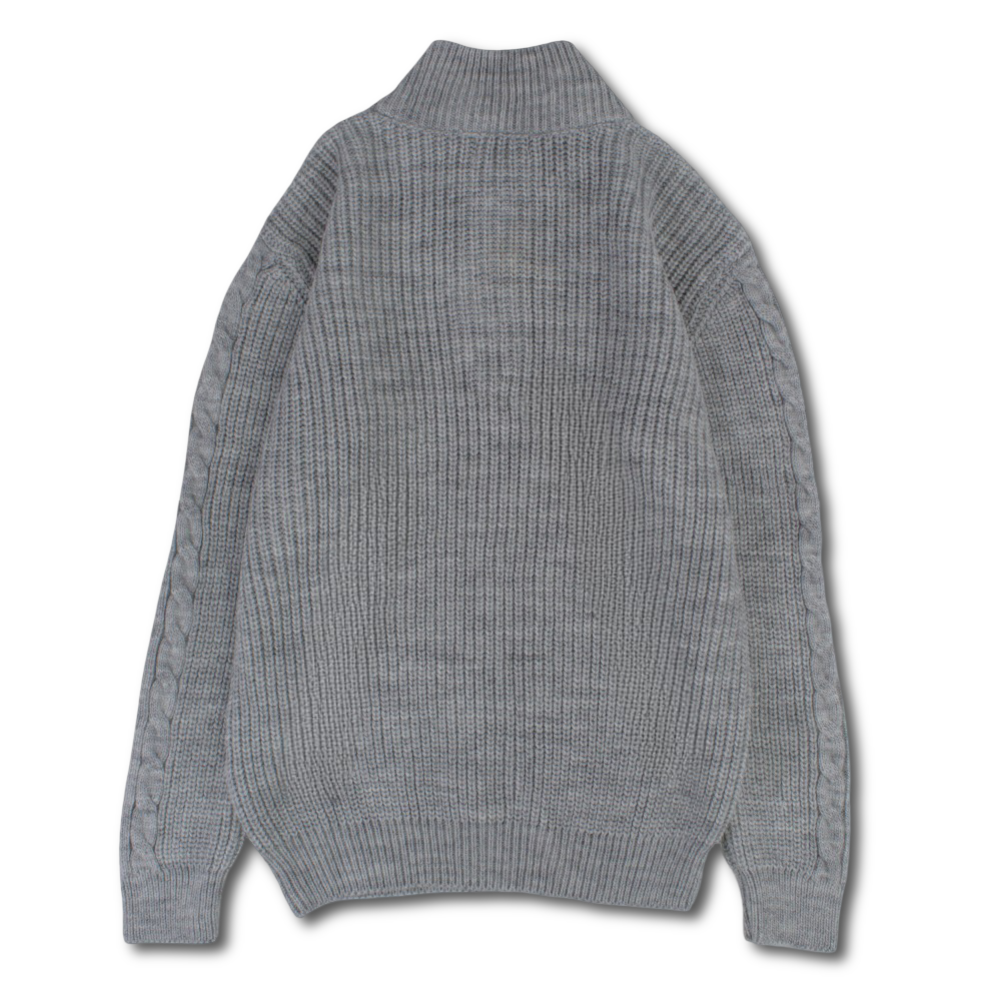 Boys Wool Pullover – Grey
