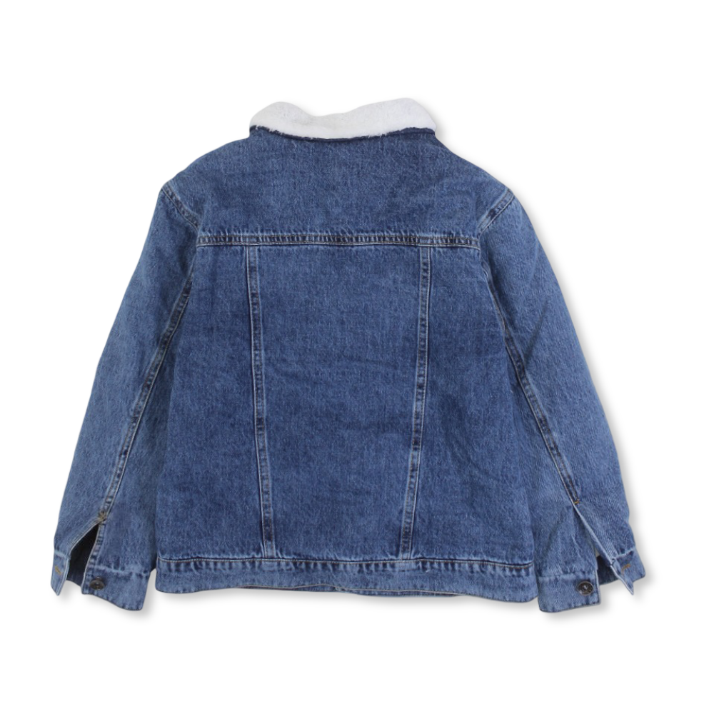 Boys Denim Jacket – Jeans with Fleeced Collar