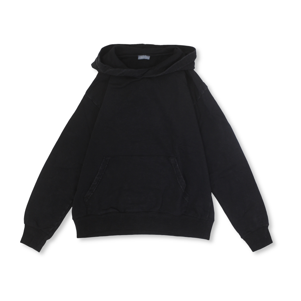 Boys Cotton Hoodie - Black
