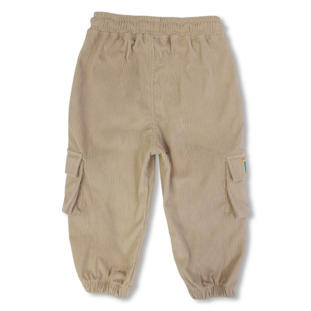 Boys Plain Cargo Pants