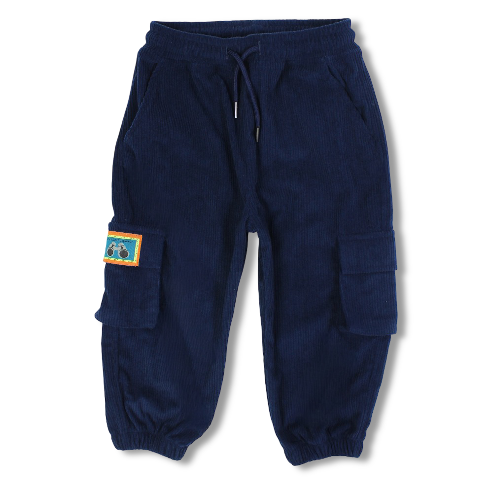 Boys Plain Cargo Pants