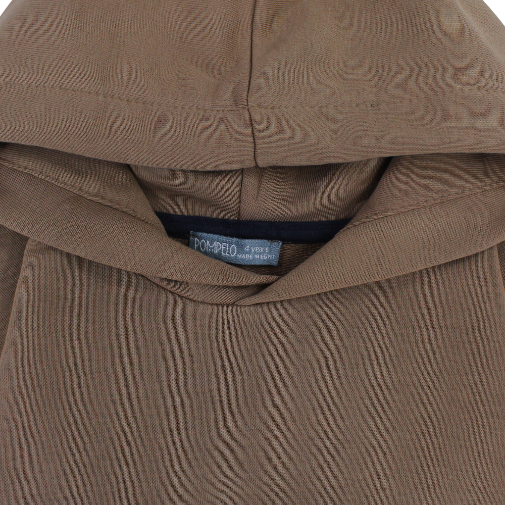 Boys Cotton Long-Sleeved Hoodie