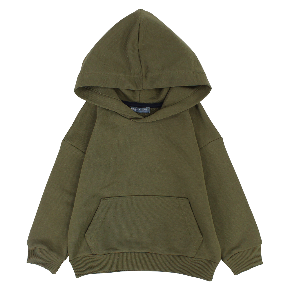 Boys Cotton Long-Sleeved Hoodie