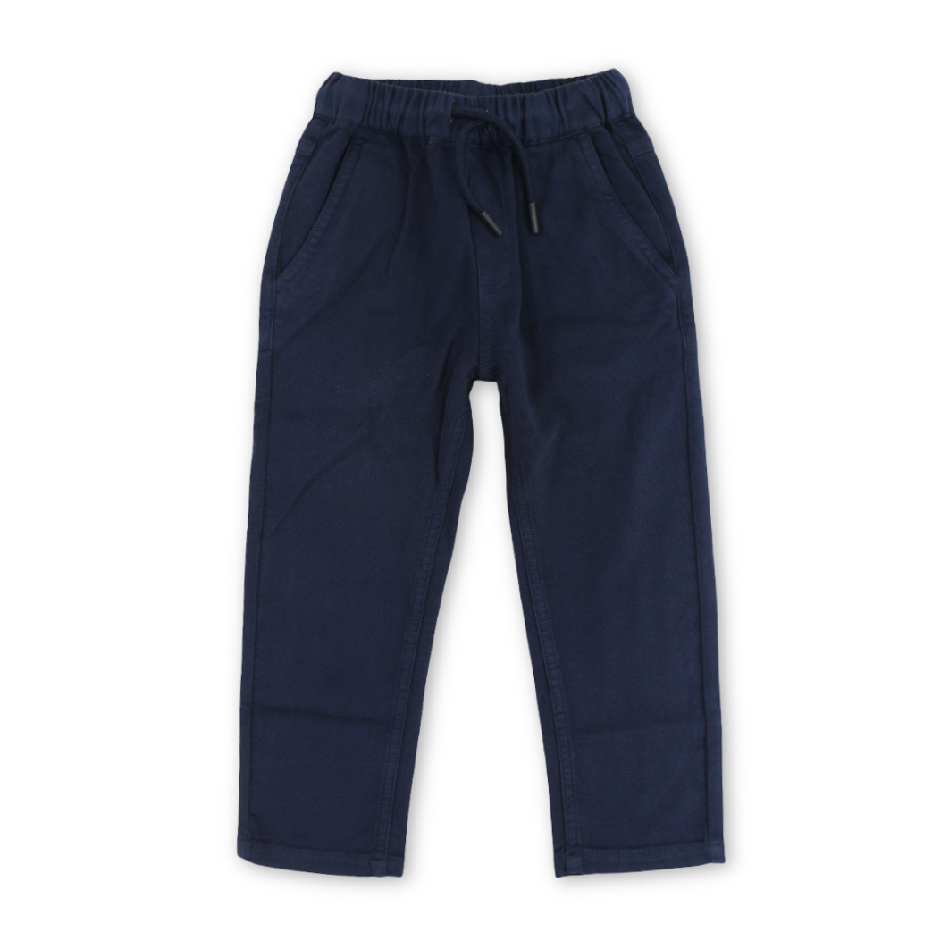 Boys Gabardine Pants – Navy - Clothing - Pompelo