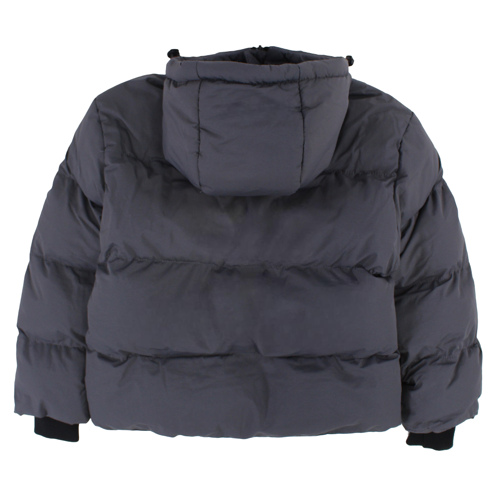 Boys Waterproof Hooded Jacket – Grey
