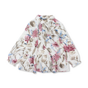 Girls Blouse – Off-White Printed