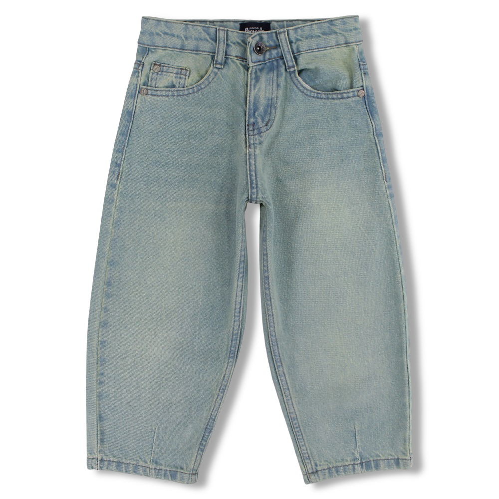 Girls Denim Pants – Beige Wash