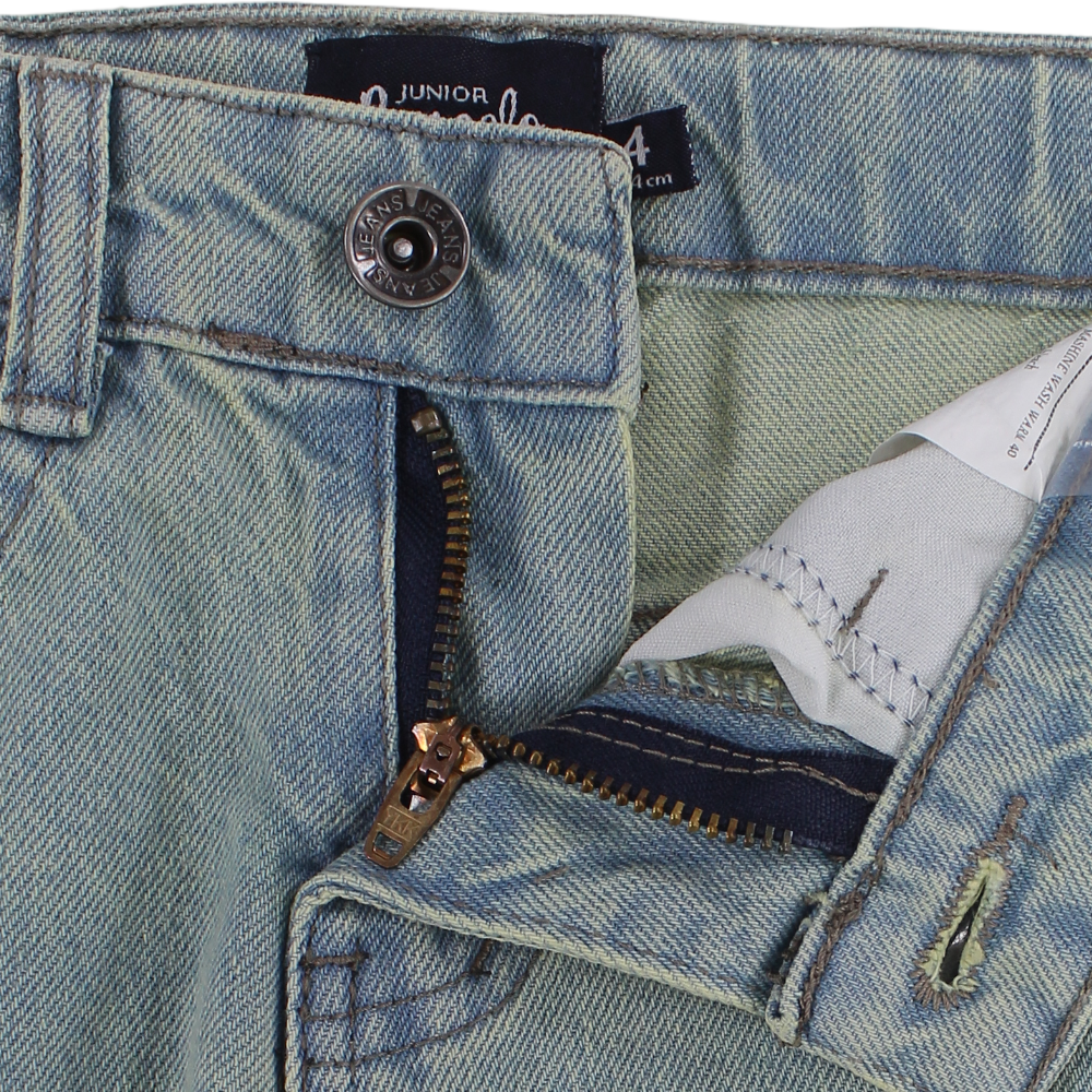 Girls Denim Pants – Beige Wash