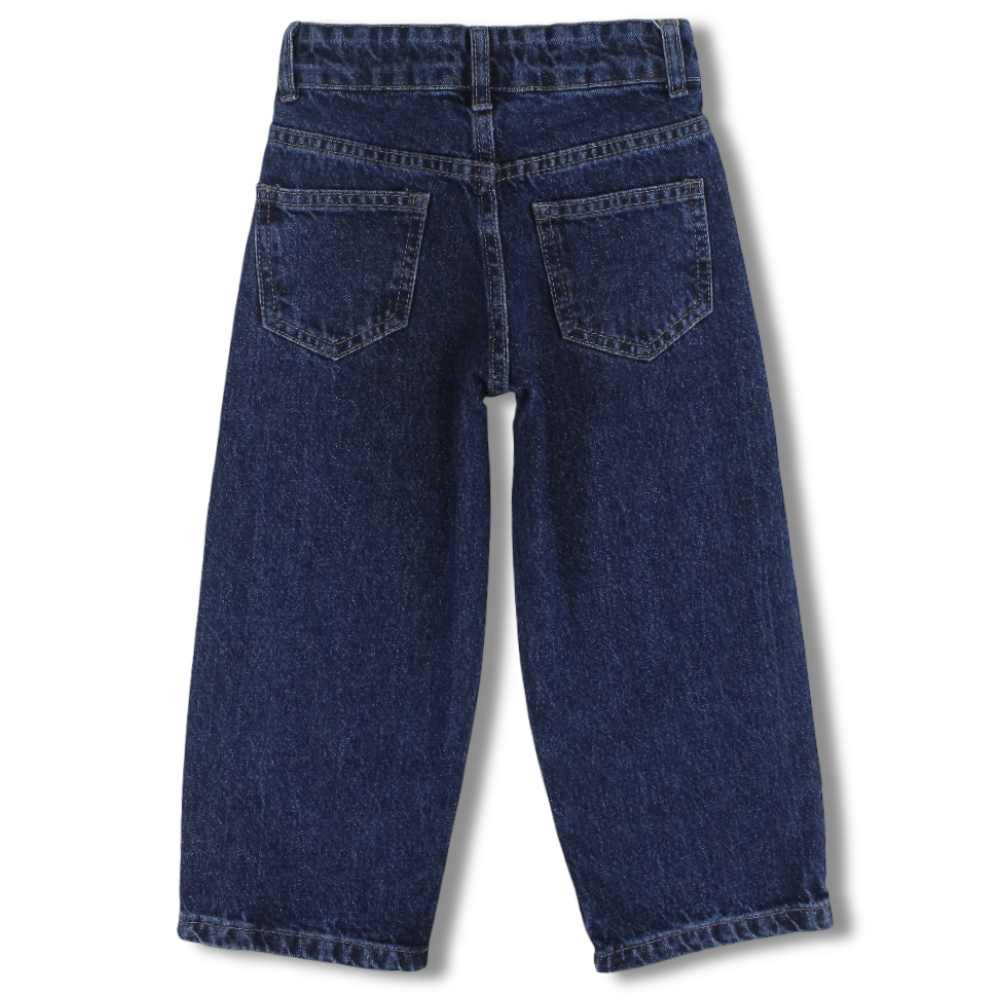 Girls Denim Pants – Navy