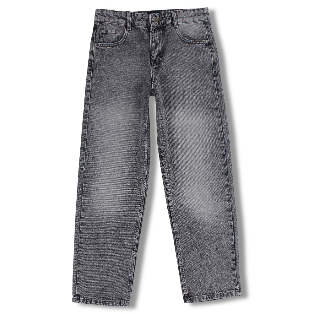 Girls Denim Pants – Grey