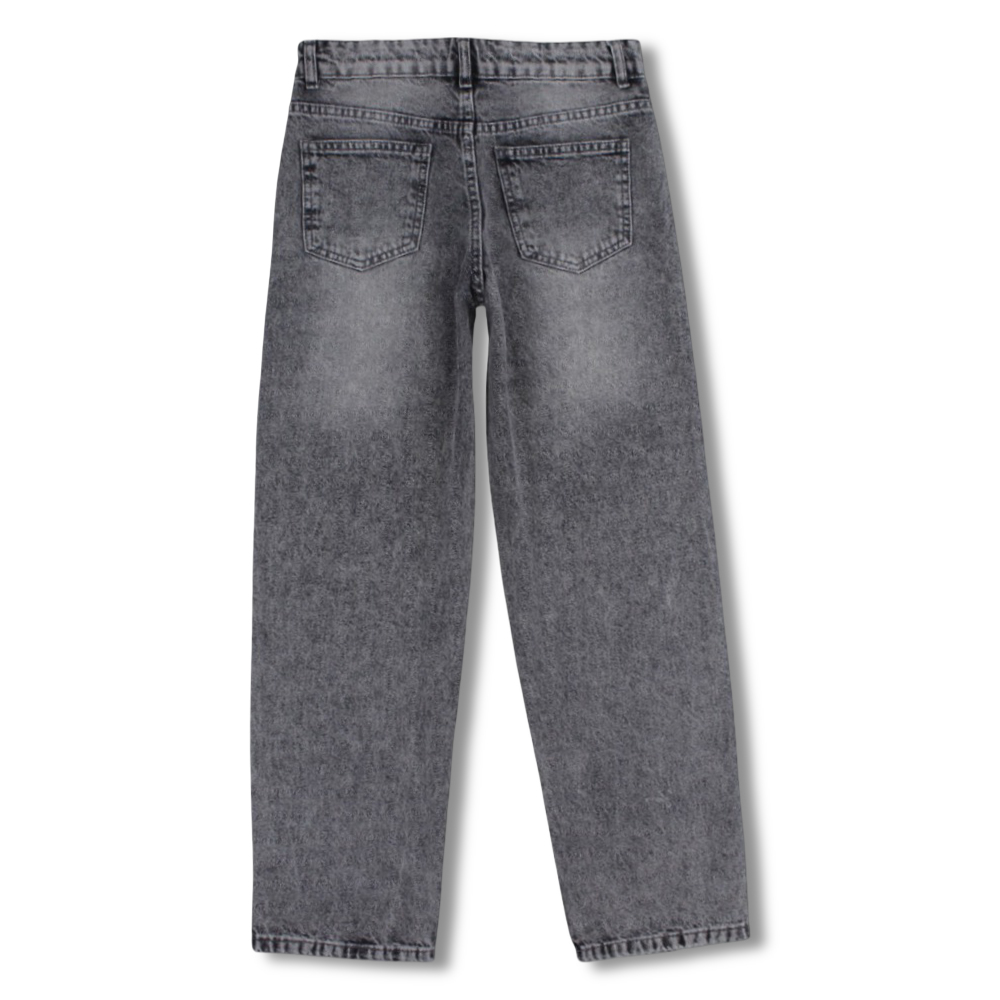 Girls Denim Pants – Grey
