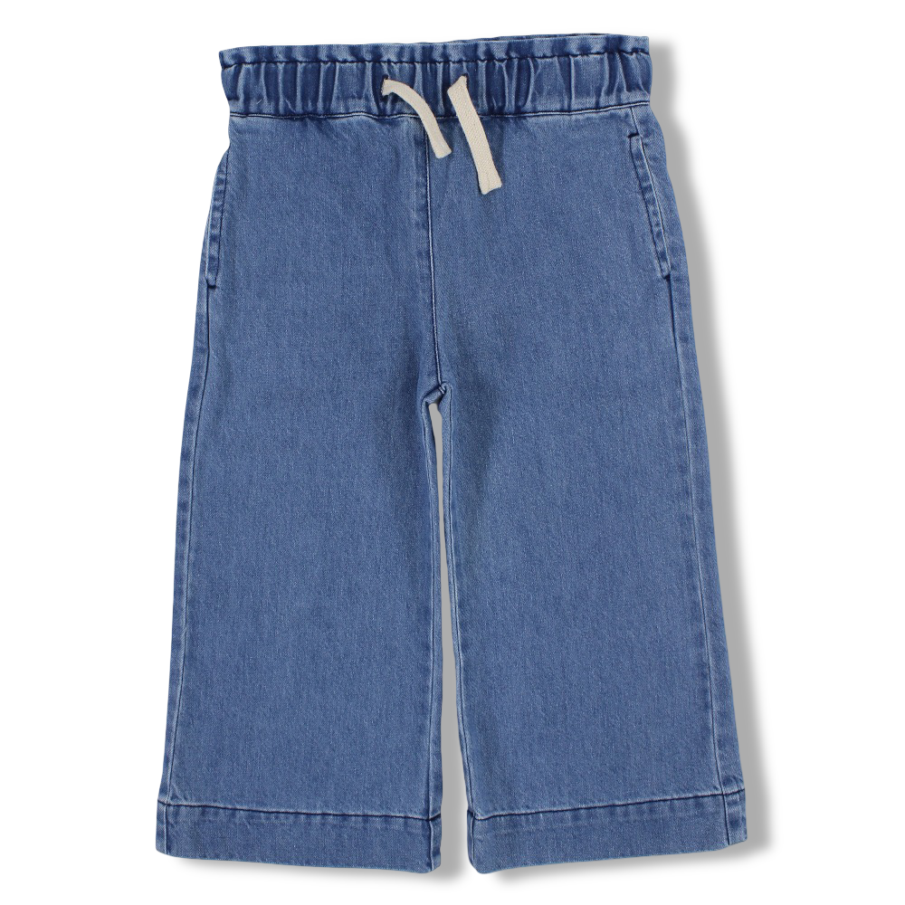 Girls Denim Pants – Dark Blue