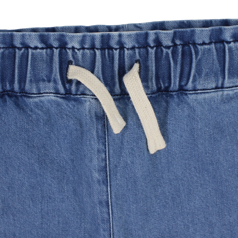 Girls Denim Pants – Dark Blue