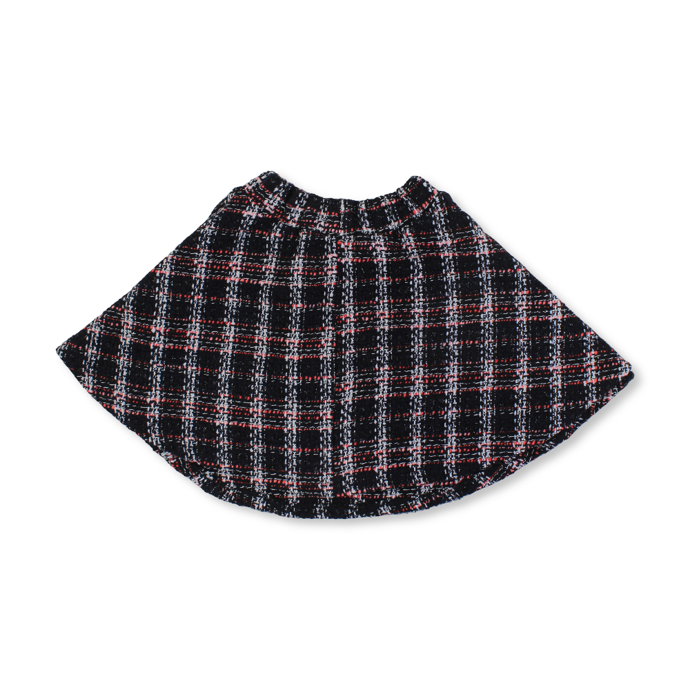 Girls Polyester Skirt – Black